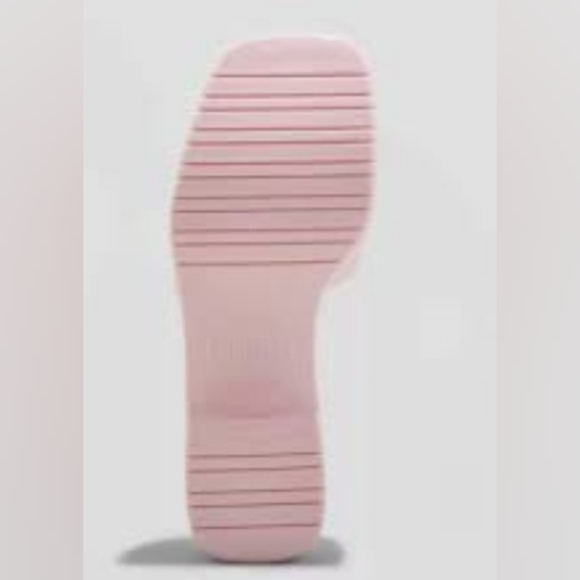 Women's Mad Love Marni Jelly Slide Heels Pink - Picture 4 of 8